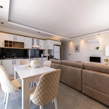 Modern Apartment With Shared Sauna In Alanya דירה *