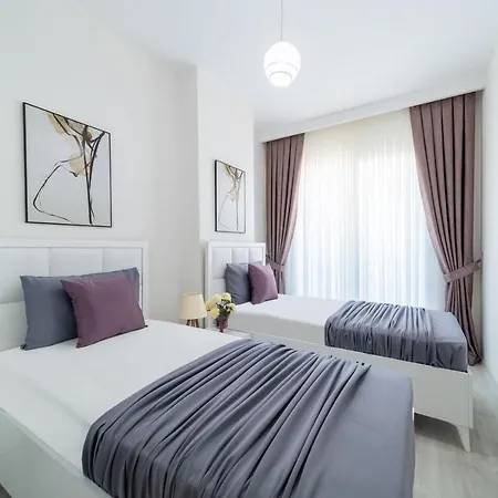 Modern Apartment With Shared Sauna In Alanya דירה קרגיג'ק