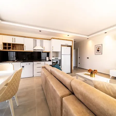 דירה Modern Apartment With Shared Sauna In Alanya קרגיג'ק