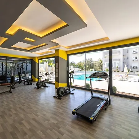 דירה Modern Apartment With Shared Sauna In Alanya קרגיג'ק